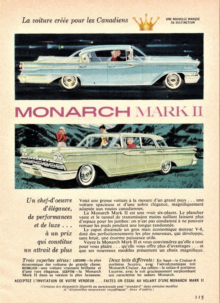 1950s car - Monarch Mark II