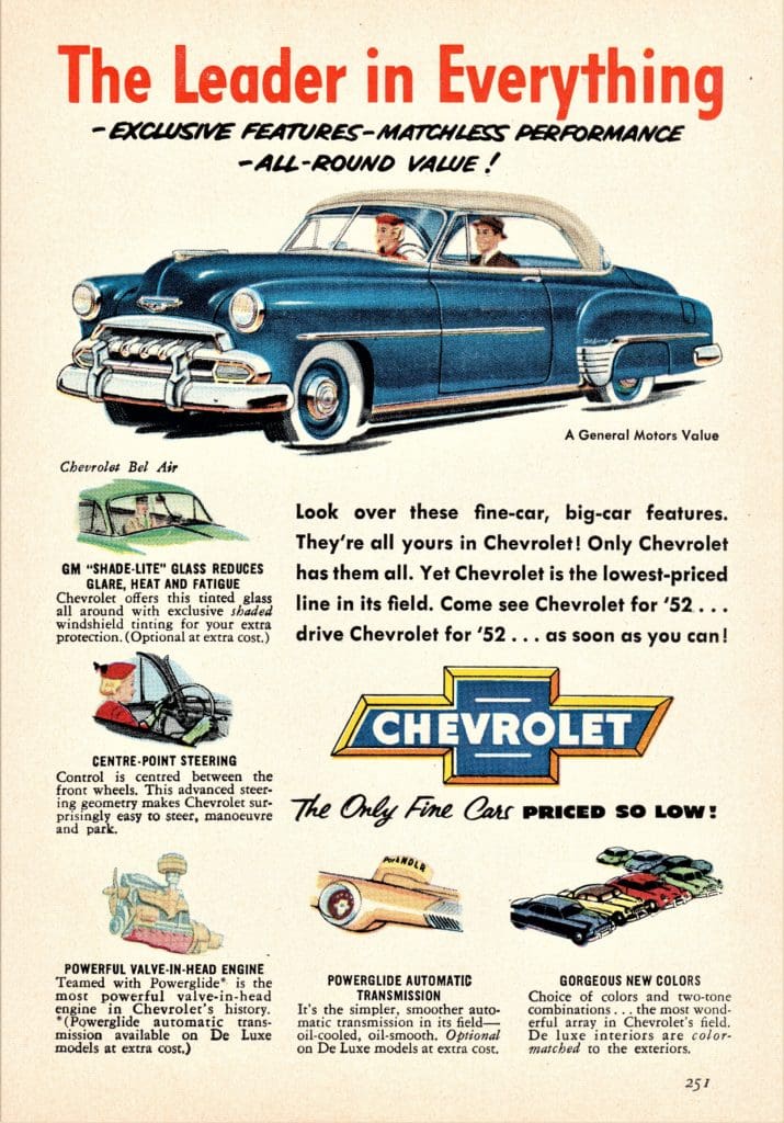 1950s car - Chevrolet Bel Air
