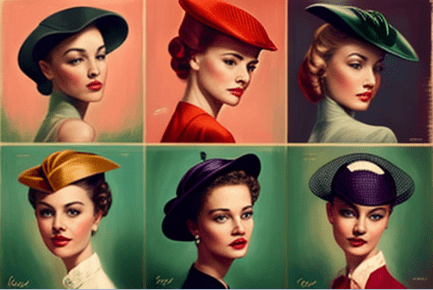 1950s style guide - The 1950s Jacoll Hat