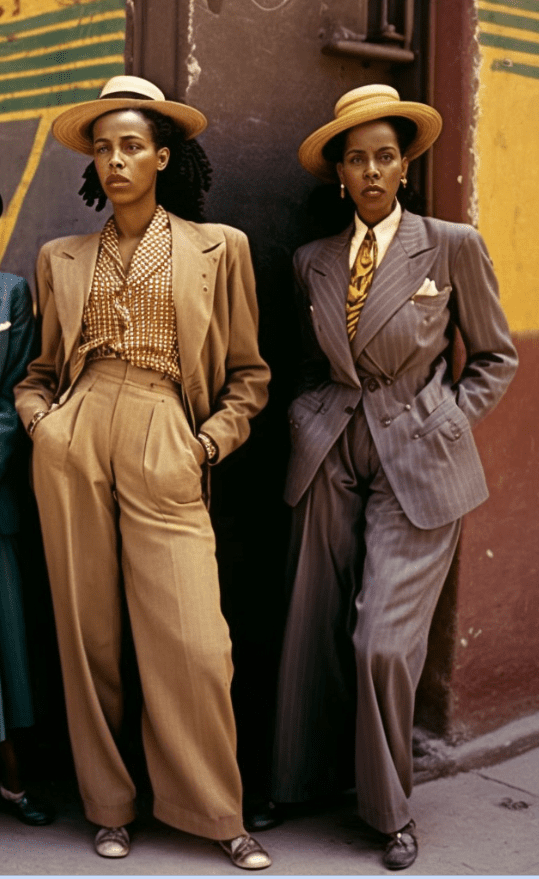 1950s Fashion Zoot Suit