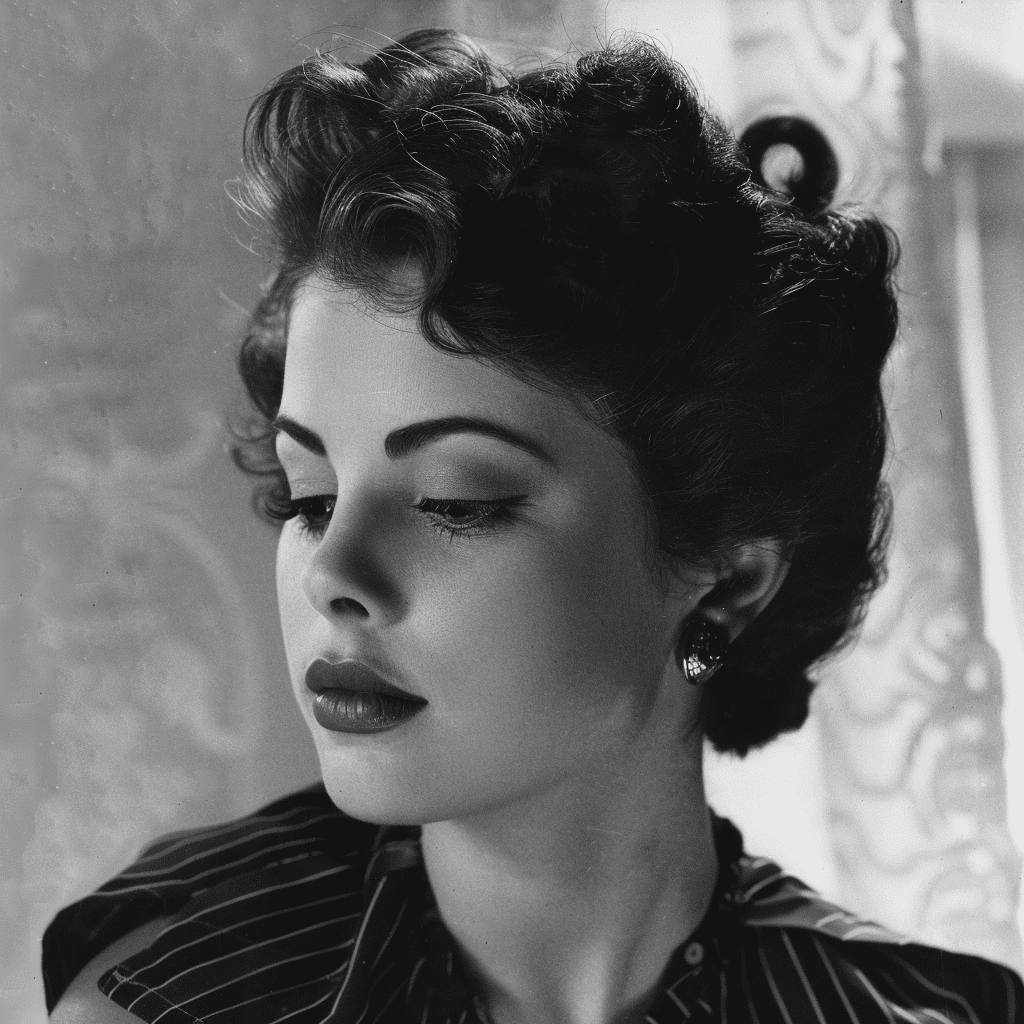 1950s Italian Cut Hairstyle
