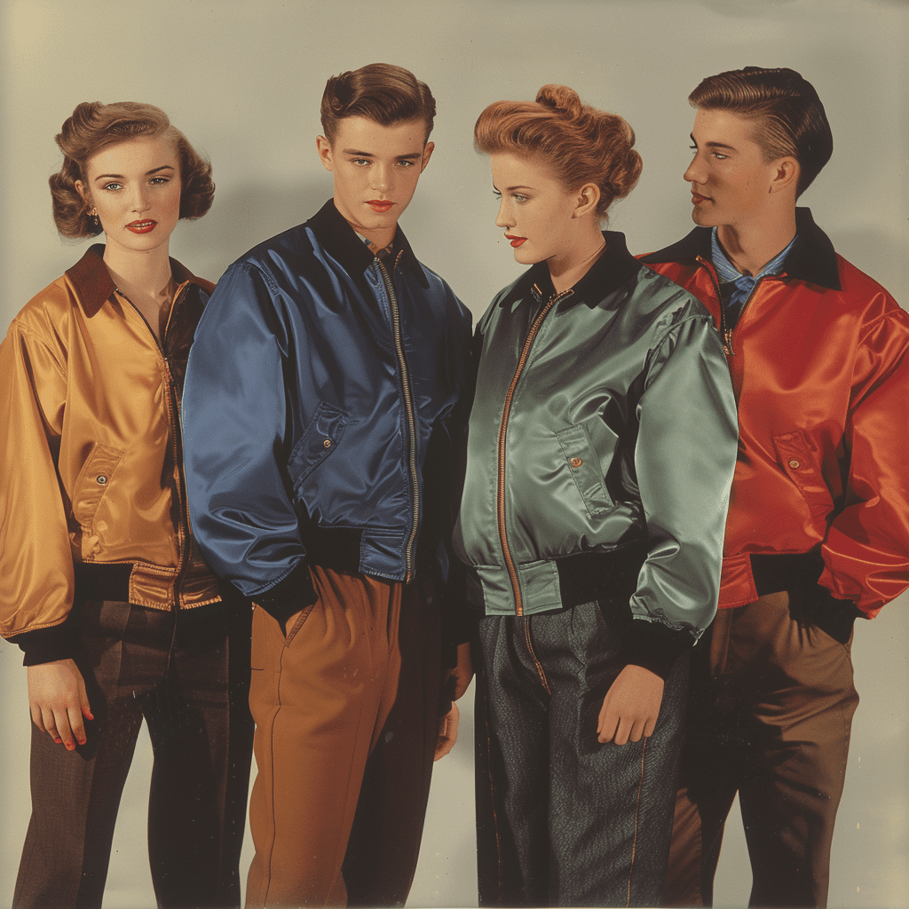 Bomber Jackets A Staple of 1950s Fashion Vintage Lifestyle