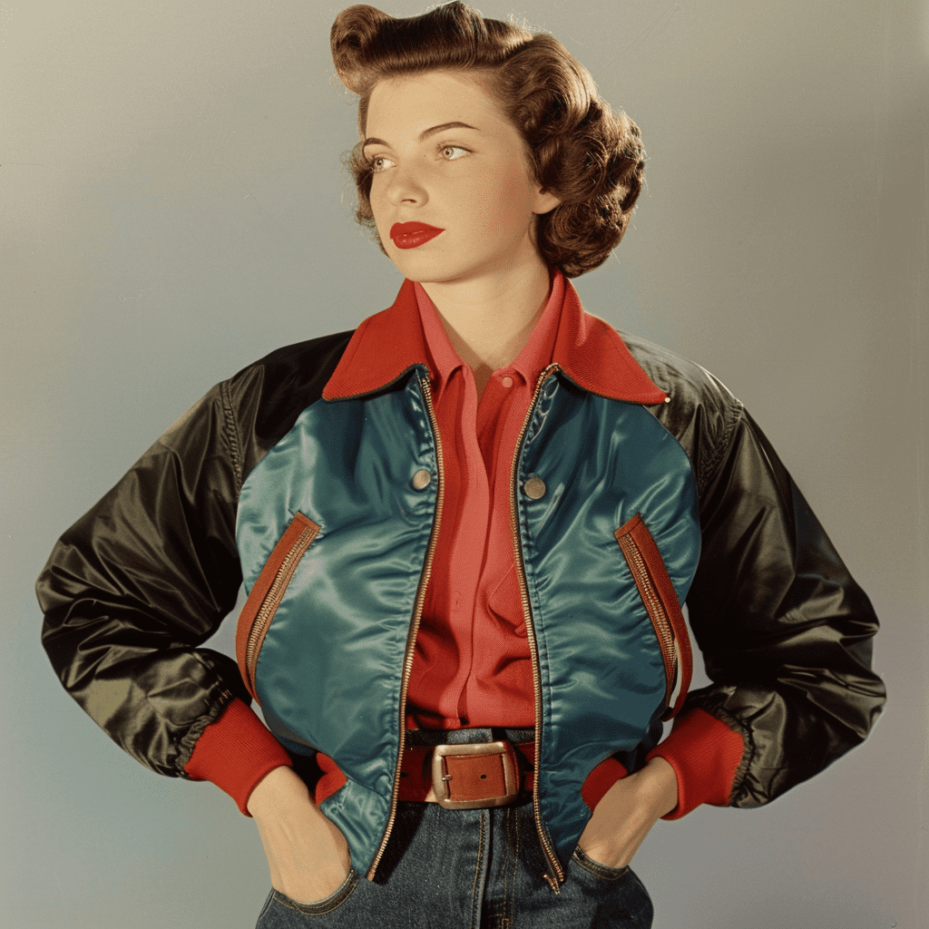 Bomber Jackets A Staple of 1950s Fashion Vintage Lifestyle