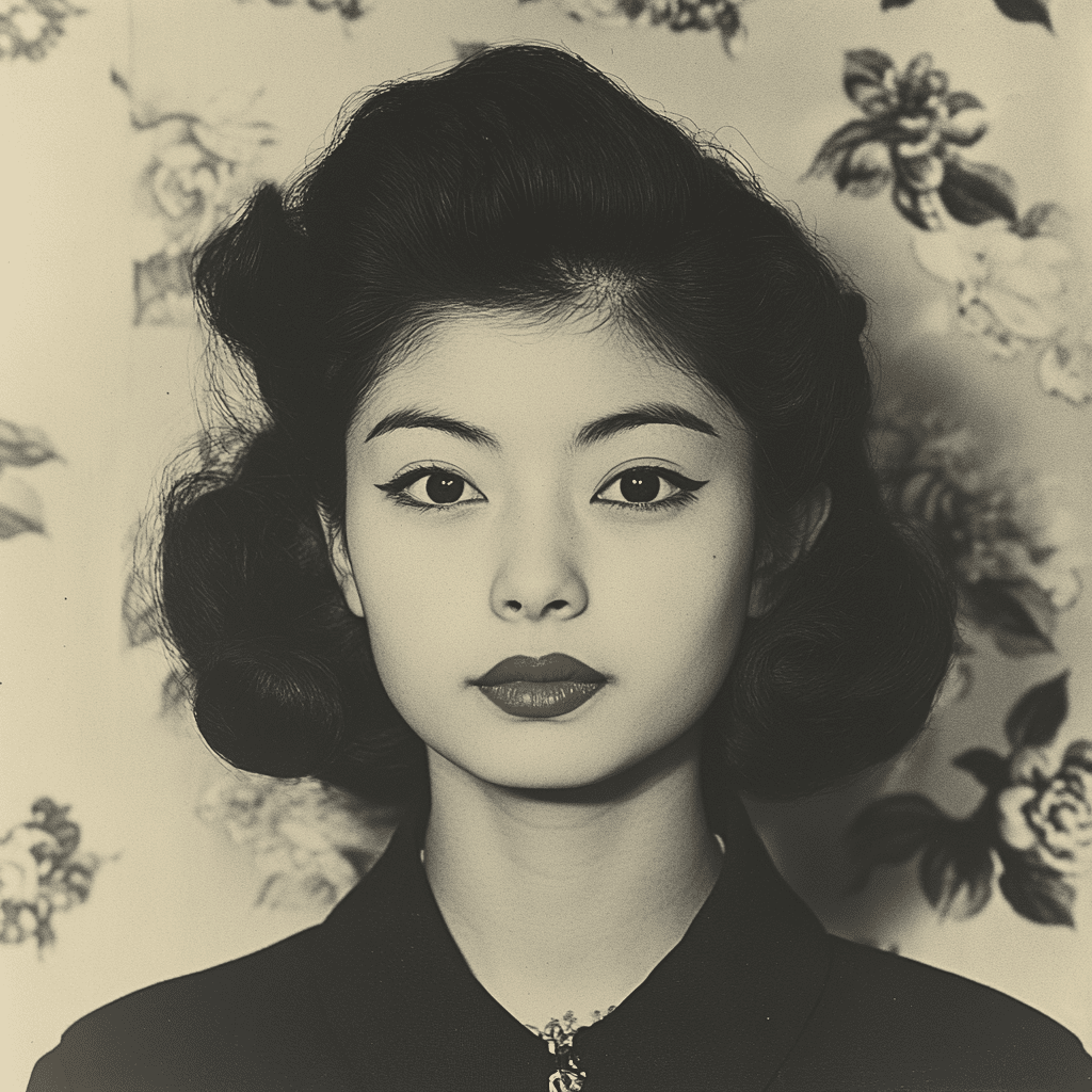 Machiko Kyō, a Japanese actress, gained international fame, contributing to global fashion trends with her elegant, traditional-meets-modern wardrobe choices.