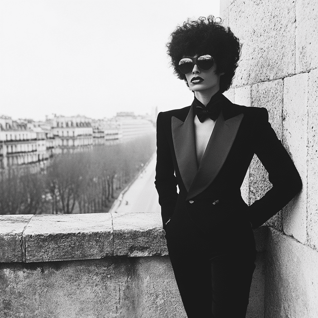 Le Smoking Tuxedo 1970s Fashion