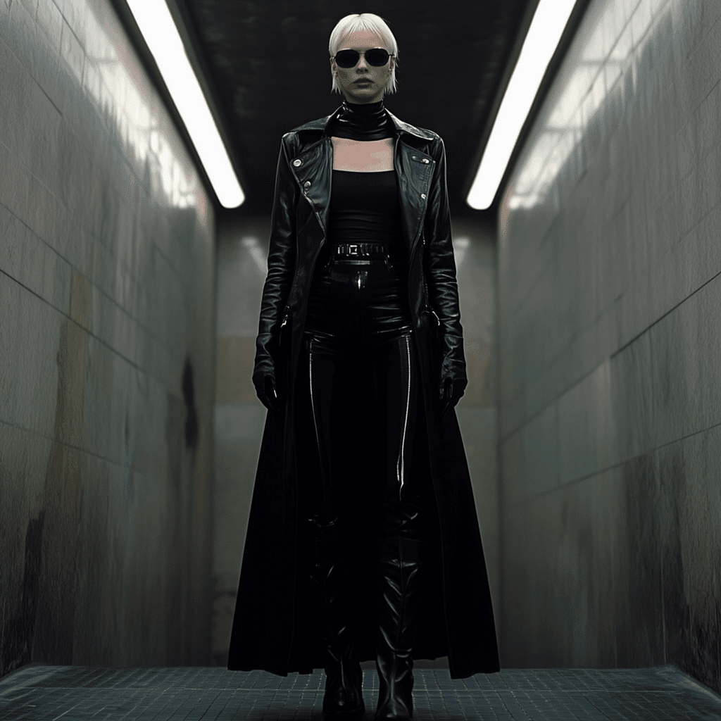 90s fashion The Matrix