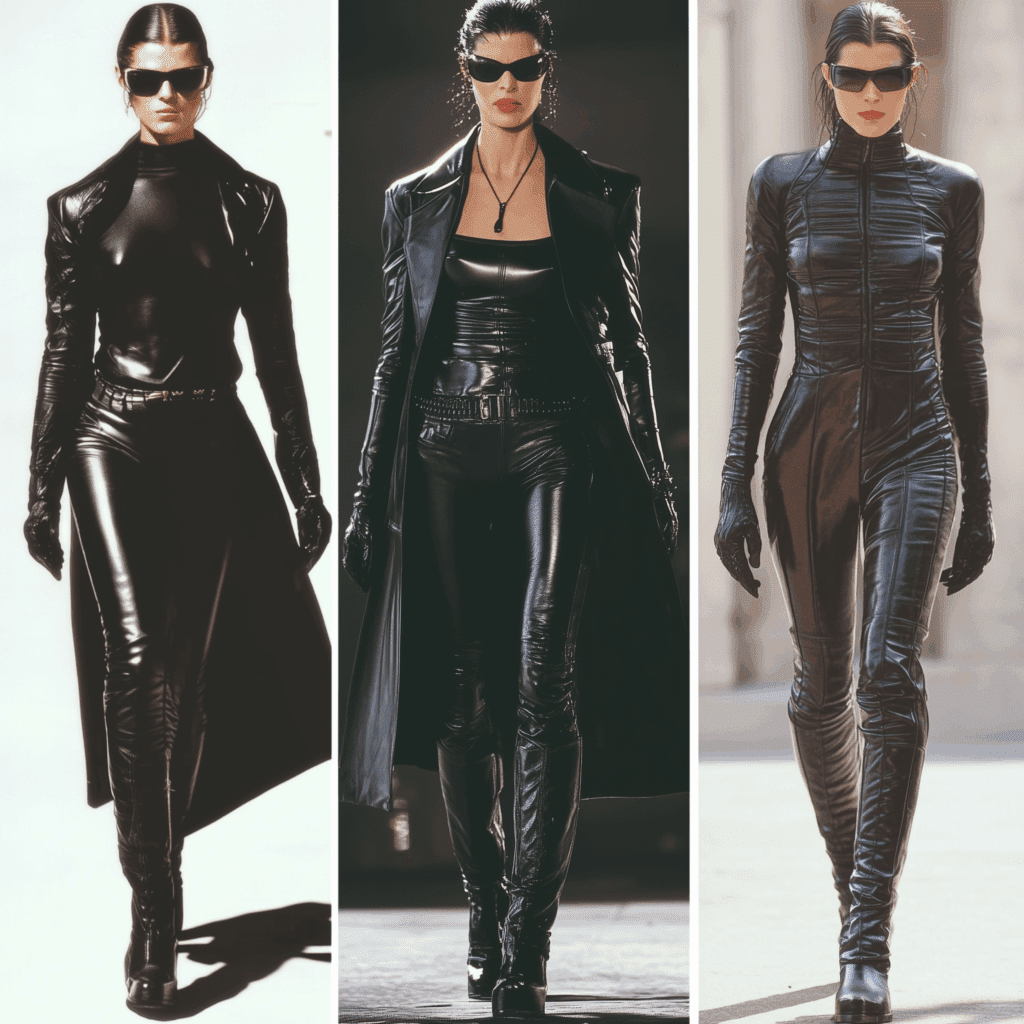 90s fashion The Matrix