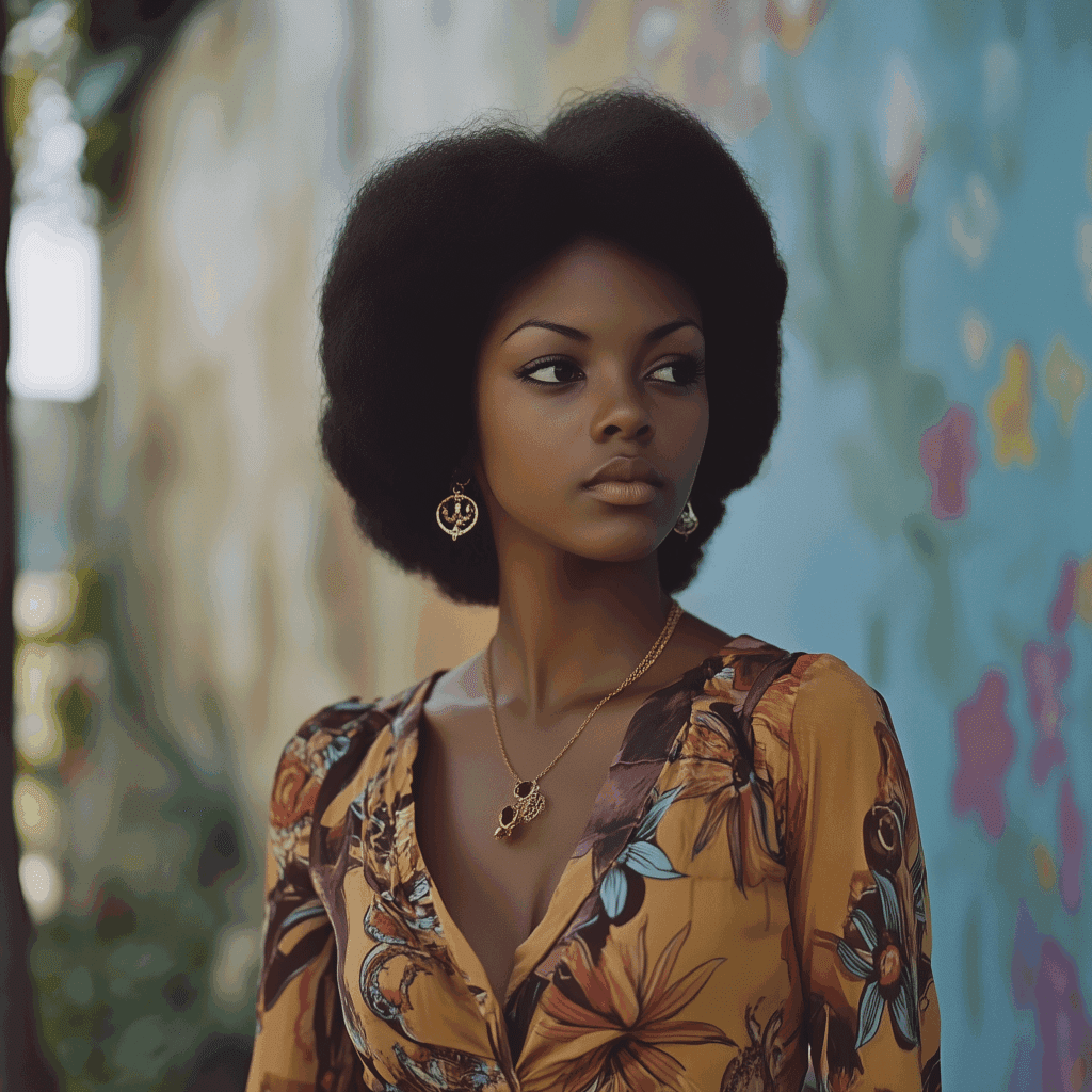 70s fashion wrap dress