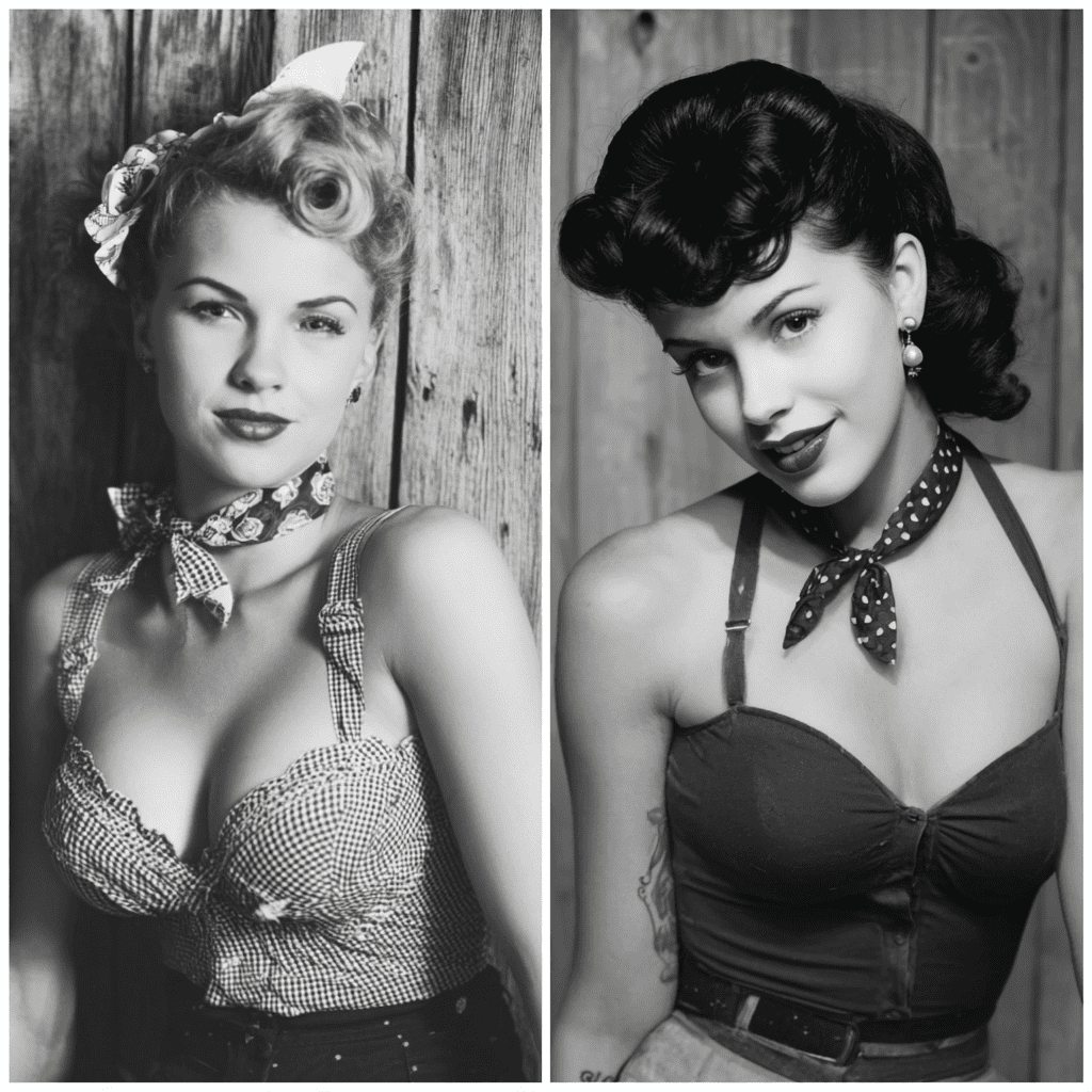 1950s rockabilly style